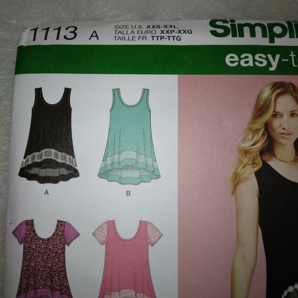Simplicity sewing pattern